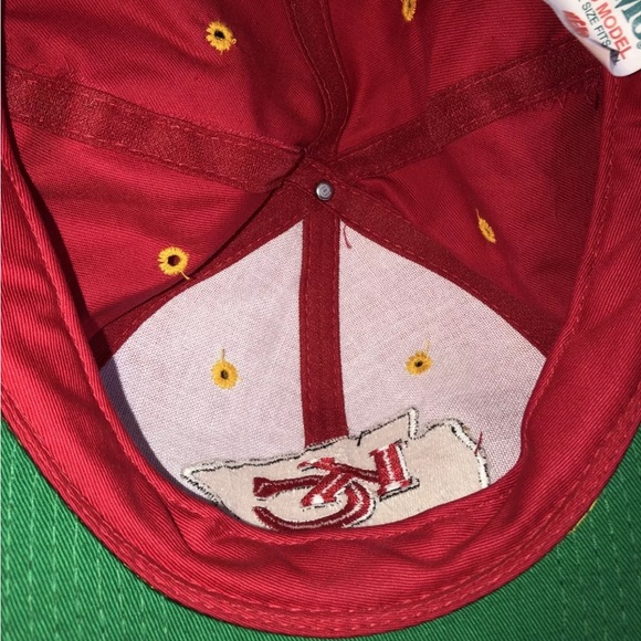 Kansas City Chiefs NFL Hat Snapback Hat Yellow Bill - Picture 3 of 4